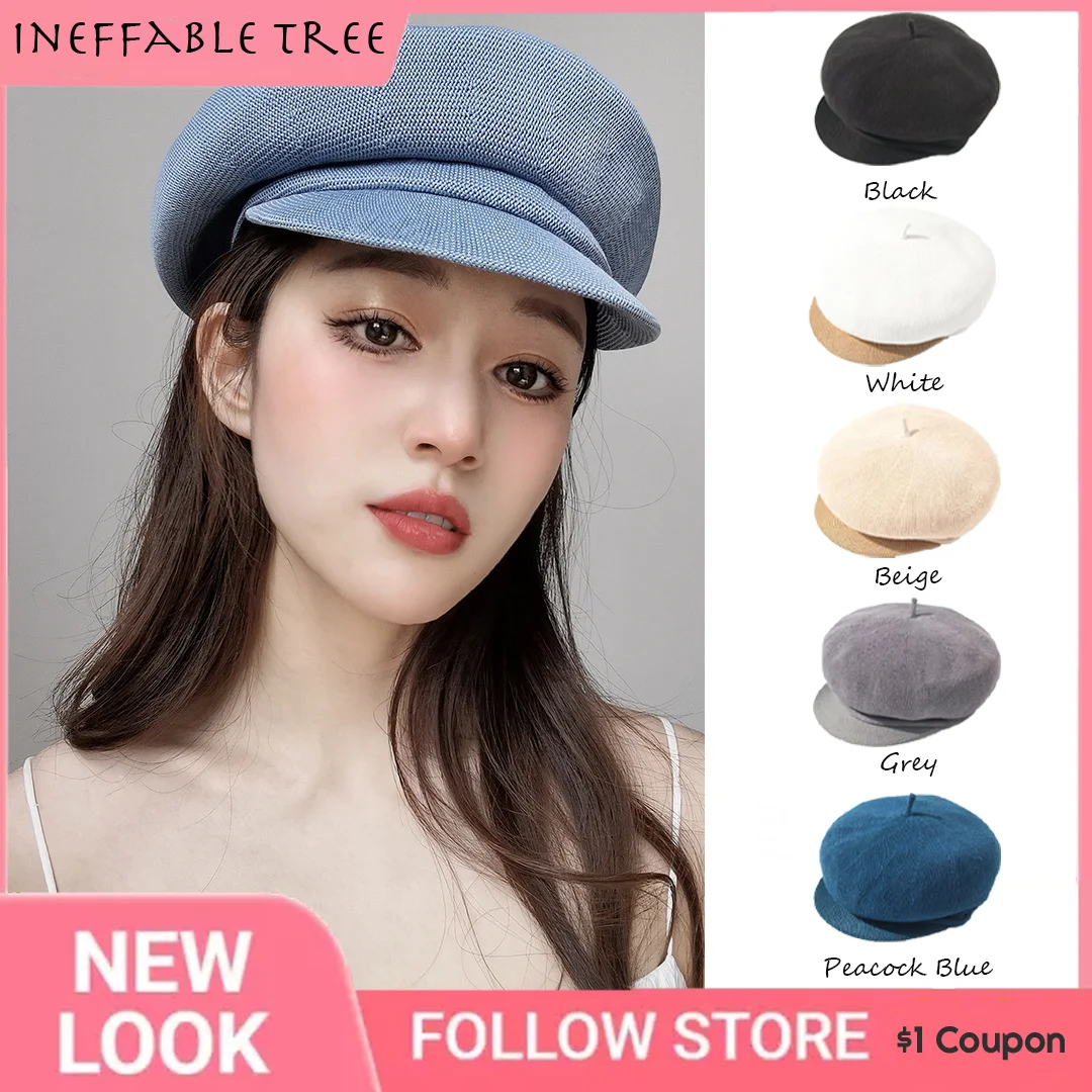 Spring/Summer: Knitted Newsboy Caps - Breathable and Sun-Protective Hats for Women, Children and Parent-Child Trips
Spring/Summer: Knitted Newsboy Caps - Breathable and Sun-Protective Hats for Women, Children and Parent-Child Trips