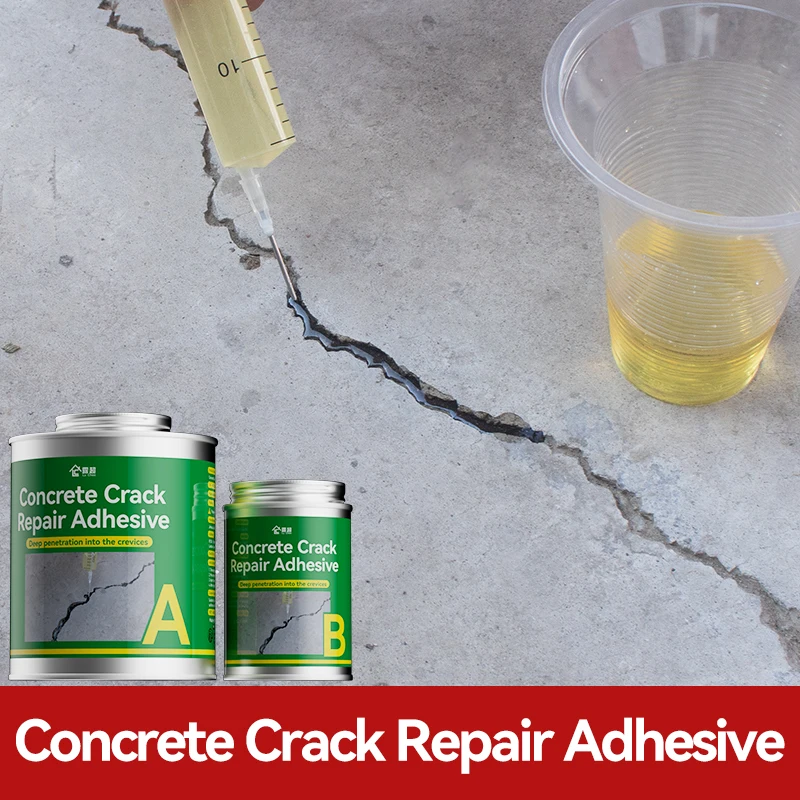 Low-viscosity penetrating epoxy resin, crack sealer/filler, suitable for floor crack repair kits, fast-curing type
Low-viscosity penetrating epoxy resin, crack sealer/filler, suitable for floor crack repair kits, fast-curing type