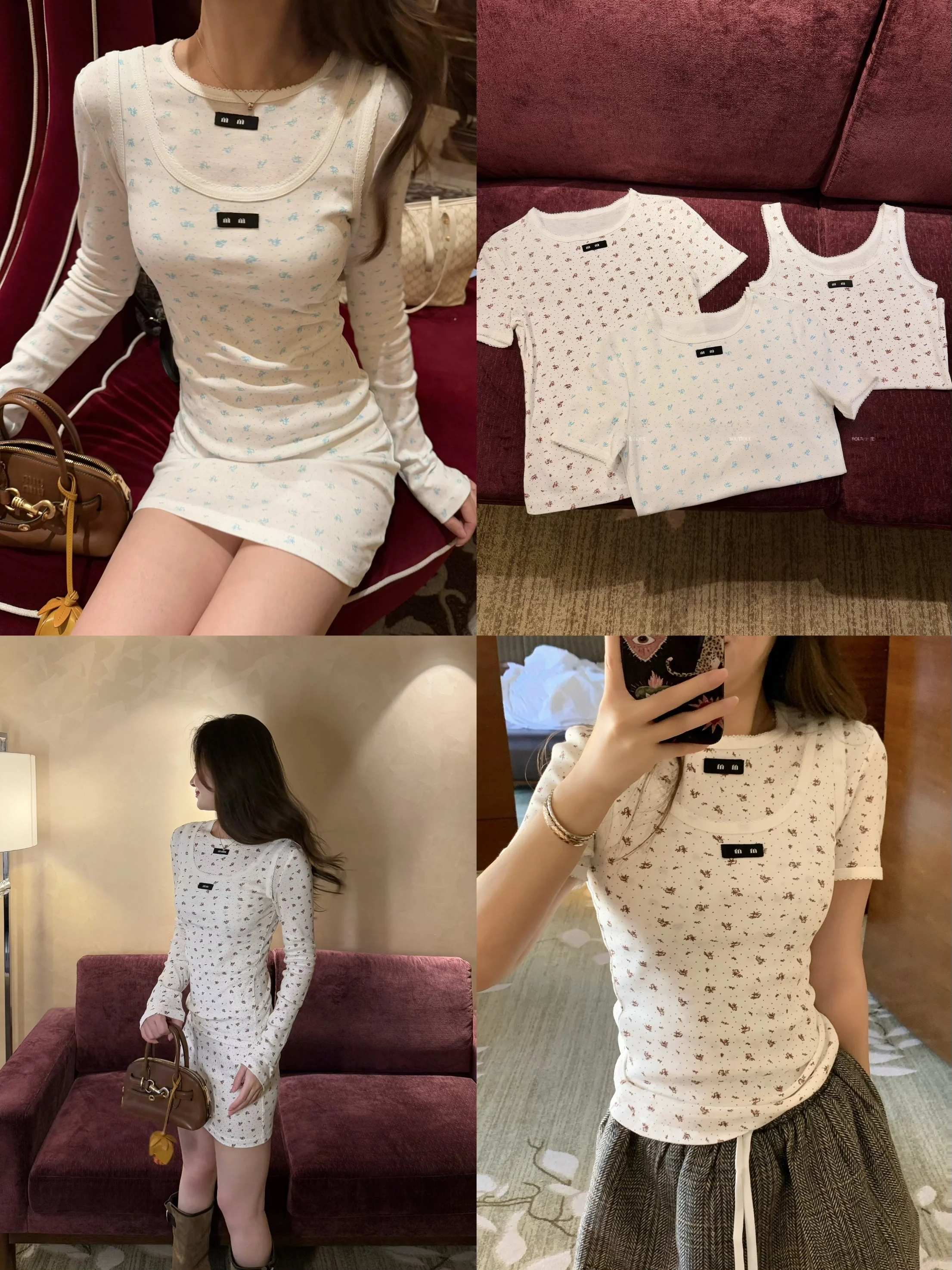 Комплект из двух предметов серии Pure Desire Floral: приталенная футболка из хлопка с коротким рукавом и круглым вырезом, с принтом, для женщин, повседневный стиль
Комплект из двух предметов серии Pure Desire Floral: приталенная футболка из хлопка с коротким рукавом и круглым вырезом, с принтом, для женщин, повседневный стиль