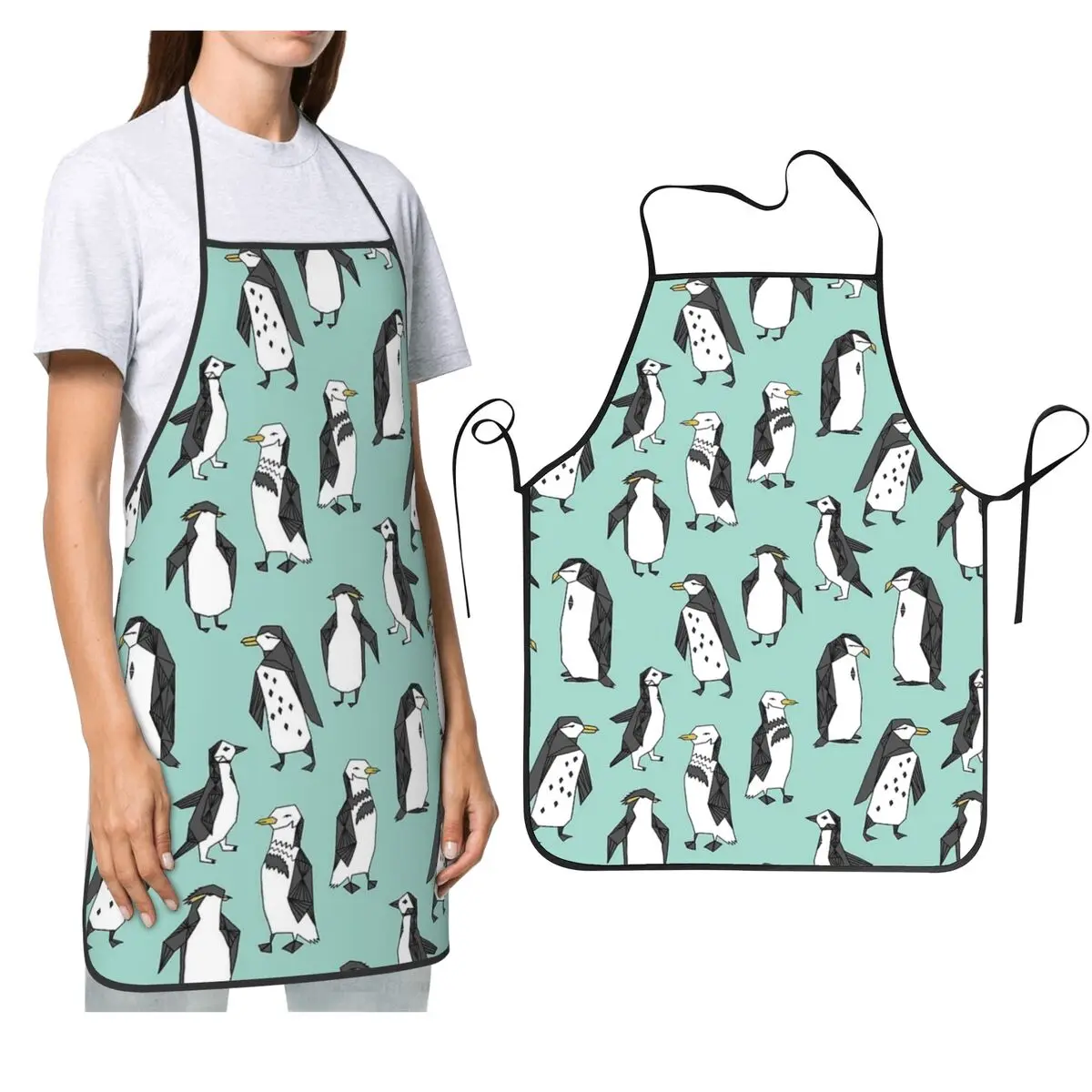 Пингвин - Мятный Андреа Лорен Фартуки Шеф-кухар Кулинария Столик Нагрудник Кухня для уборки Фартук для женщин Мужчин Садоводство
Пингвин - Мятный Андреа Лорен Фартуки Шеф-кухар Кулинария Столик Нагрудник Кухня для уборки Фартук для женщин Мужчин Садоводство