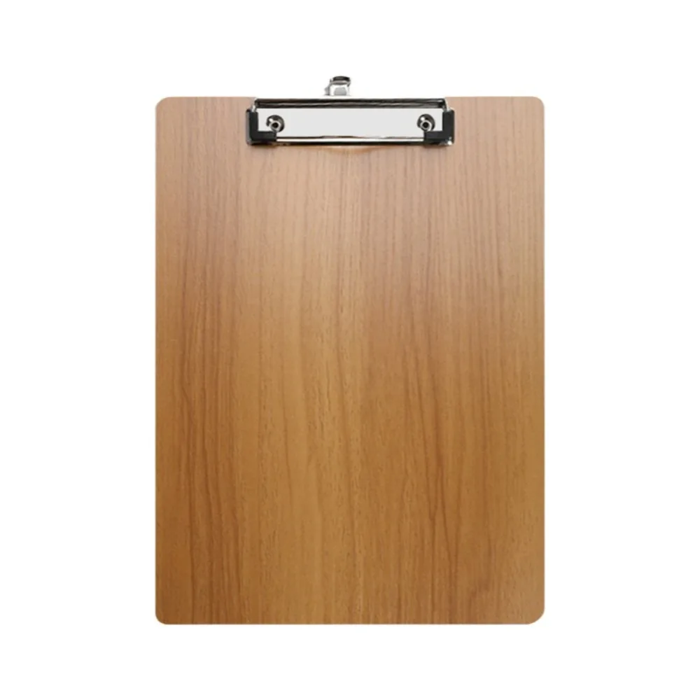 Wooden A4 Memo Folder Hardboard Heavy-Duty Clip Document Holder Hanging Holes Rounded Corner File Clip Board School Supplies
Wooden A4 Memo Folder Hardboard Heavy-Duty Clip Document Holder Hanging Holes Rounded Corner File Clip Board School Supplies