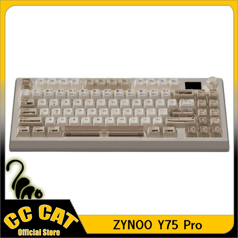 ZYNOO Y75 Pro механическая клавиатура с магнитным переключателем, проводная игровая клавиатура, алюминий 0,01RT, 8000 Гц, пользовательская клавиатура, аксессуары для ПК
ZYNOO Y75 Pro механическая клавиатура с магнитным переключателем, проводная игровая клавиатура, алюминий 0,01RT, 8000 Гц, пользовательская клавиатура, аксессуары для ПК
