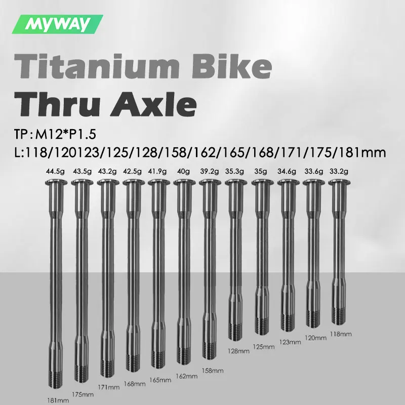 Titanium Alloy Mountain Road Bicycle Rear Fork Shaft Rod Screw 142 * 12/148 * 12 M15 All Titanium Thru Axle BikeAccessories
Titanium Alloy Mountain Road Bicycle Rear Fork Shaft Rod Screw 142 * 12/148 * 12 M15 All Titanium Thru Axle BikeAccessories