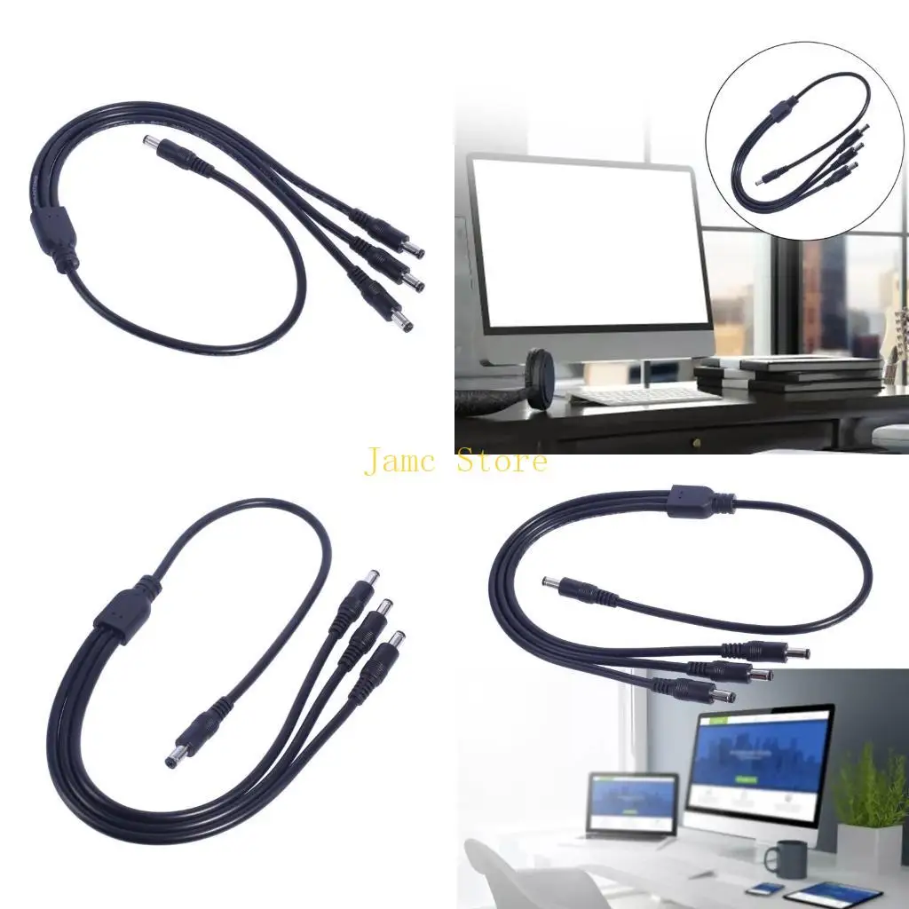 LX0B 1 Male to 3 Male Way Splitter Connectors Cable for CCTV LED Light Bar 5.5x2.1m
LX0B 1 Male to 3 Male Way Splitter Connectors Cable for CCTV LED Light Bar 5.5x2.1m