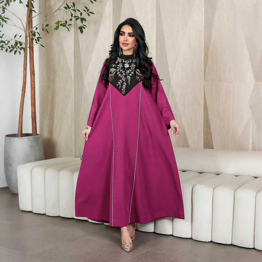 Morocco Dubai Satin Abaya for Women Muslim Long Maxi Dress Caftan Marocain Musulmane Femme Robe Kaftan Islam Jalabiya Vestidos
Morocco Dubai Satin Abaya for Women Muslim Long Maxi Dress Caftan Marocain Musulmane Femme Robe Kaftan Islam Jalabiya Vestidos