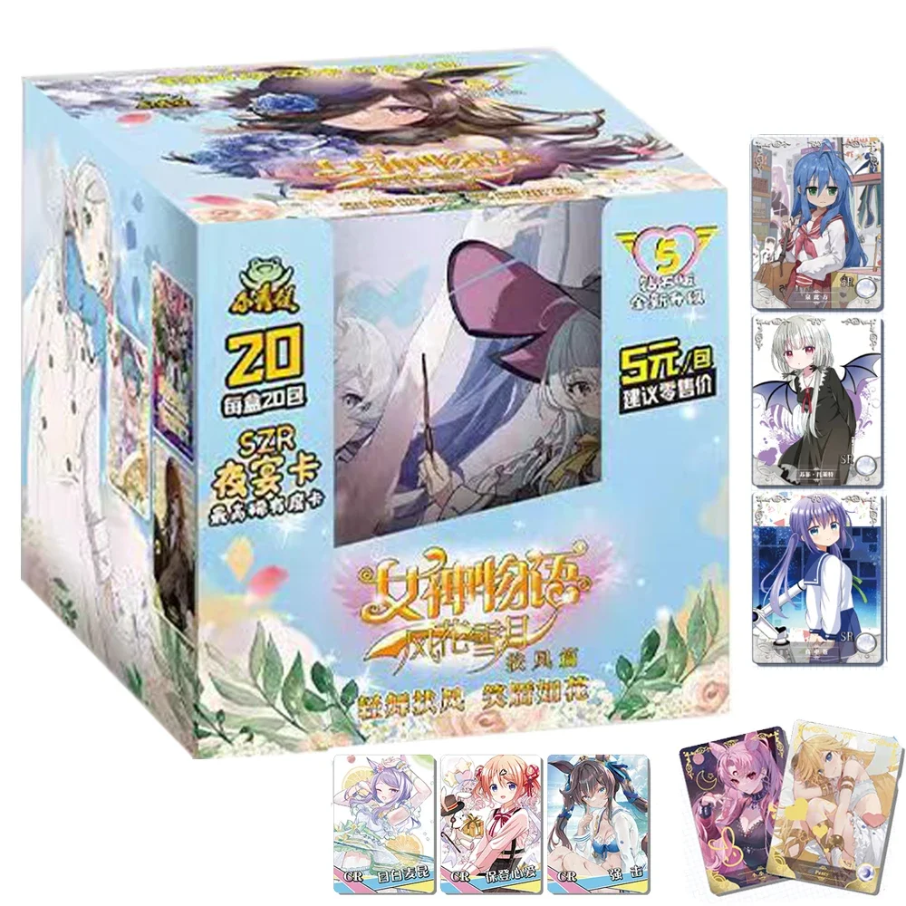 Genuine Small Frog Goddess Story Card For Children Sangonomiya Kokomi Kafka Hoshino Ai Limited Game Collection Card Kids Gifts
Genuine Small Frog Goddess Story Card For Children Sangonomiya Kokomi Kafka Hoshino Ai Limited Game Collection Card Kids Gifts