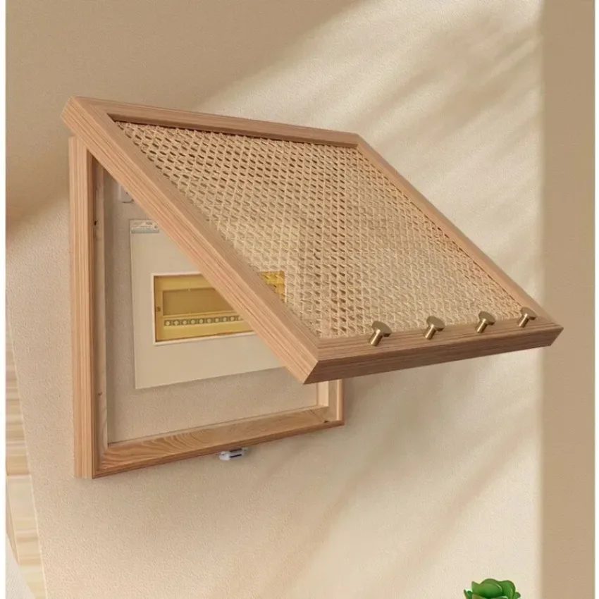 Nordic Rattan Weaving Electricity Meter Box Flip Design Wall Stickers Homestay Clothes Hook Electric Switch Occlusion Home Decor
Nordic Rattan Weaving Electricity Meter Box Flip Design Wall Stickers Homestay Clothes Hook Electric Switch Occlusion Home Decor