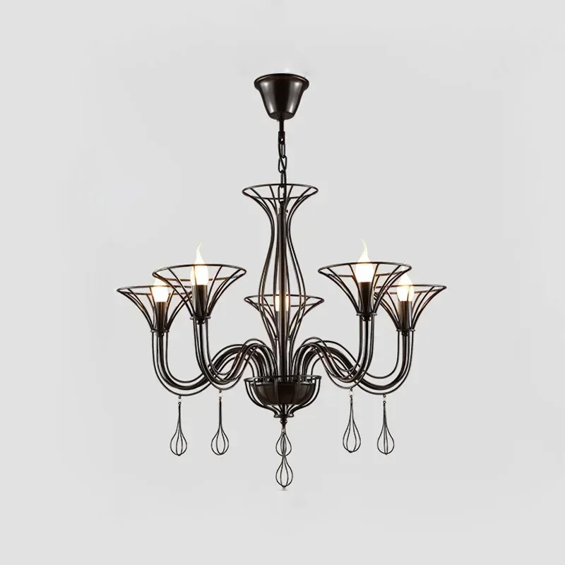 GHEUVNJ American style rural chandelier LED iron minimalist light rural industrial style coffee shop bedroom restaurant
GHEUVNJ American style rural chandelier LED iron minimalist light rural industrial style coffee shop bedroom restaurant