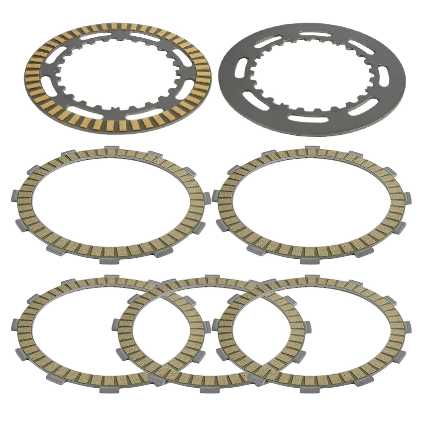 Motorcycle Friction Clutch Plates For Suzuki AN650 Burgman ABS AN650Z ABS 21441-24F00 21441-24F20 21452-10G00 21452-10G10
Motorcycle Friction Clutch Plates For Suzuki AN650 Burgman ABS AN650Z ABS 21441-24F00 21441-24F20 21452-10G00 21452-10G10