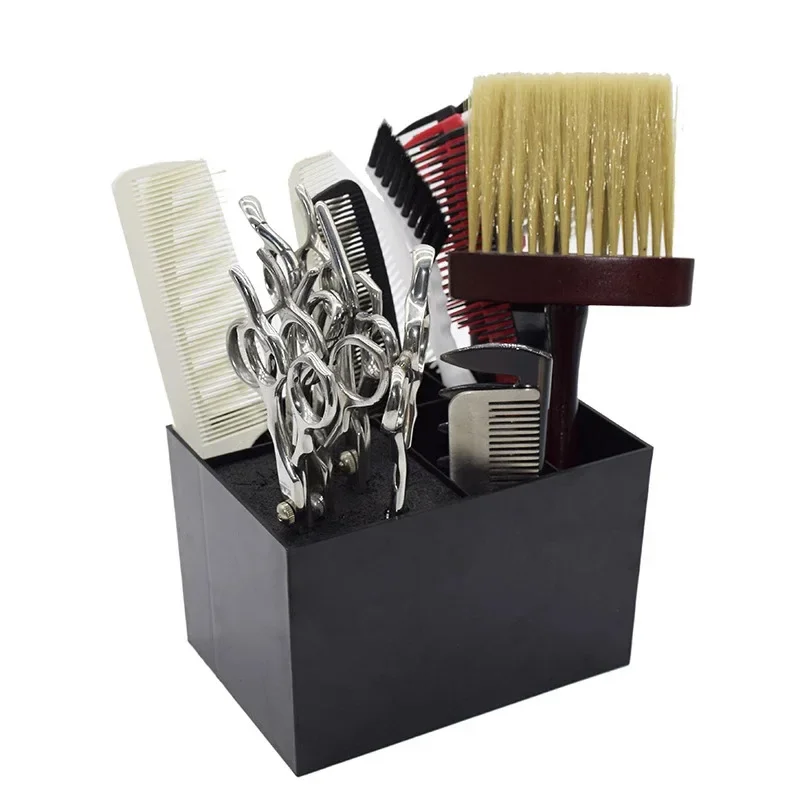 New Hairdressing Tool Storage Box Scissor Shelf Scissor Socket Hair Salon Desktop Scissor Display Stand Hairdresing Storage Rack
New Hairdressing Tool Storage Box Scissor Shelf Scissor Socket Hair Salon Desktop Scissor Display Stand Hairdresing Storage Rack