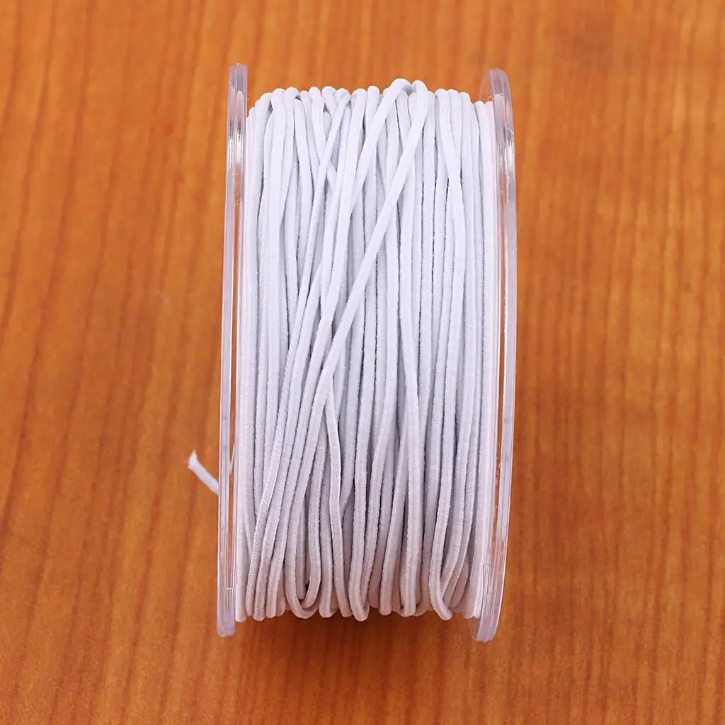 Elastic Cord White Round Beading Thread Flexible String for Handmade Bracelet Necklace Jewelry Kits
Elastic Cord White Round Beading Thread Flexible String for Handmade Bracelet Necklace Jewelry Kits