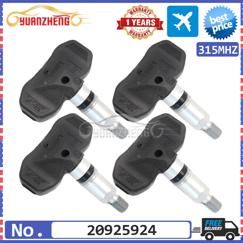 NEW TPMS Tire Pressure Monitor Sensor 20925924 10394110 For CHEVROLET EXPRESS SILVERADO SUBURBAN 1500 2500 3500 2007-2009 315Mhz
NEW TPMS Tire Pressure Monitor Sensor 20925924 10394110 For CHEVROLET EXPRESS SILVERADO SUBURBAN 1500 2500 3500 2007-2009 315Mhz
