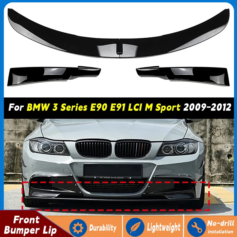 Car Front Bumper Splitter Diffuser Lip Protector Spoiler Deflector Lips Guard For BMW 3 Series E90 E91 LCI M Sport 2009-2012
Car Front Bumper Splitter Diffuser Lip Protector Spoiler Deflector Lips Guard For BMW 3 Series E90 E91 LCI M Sport 2009-2012