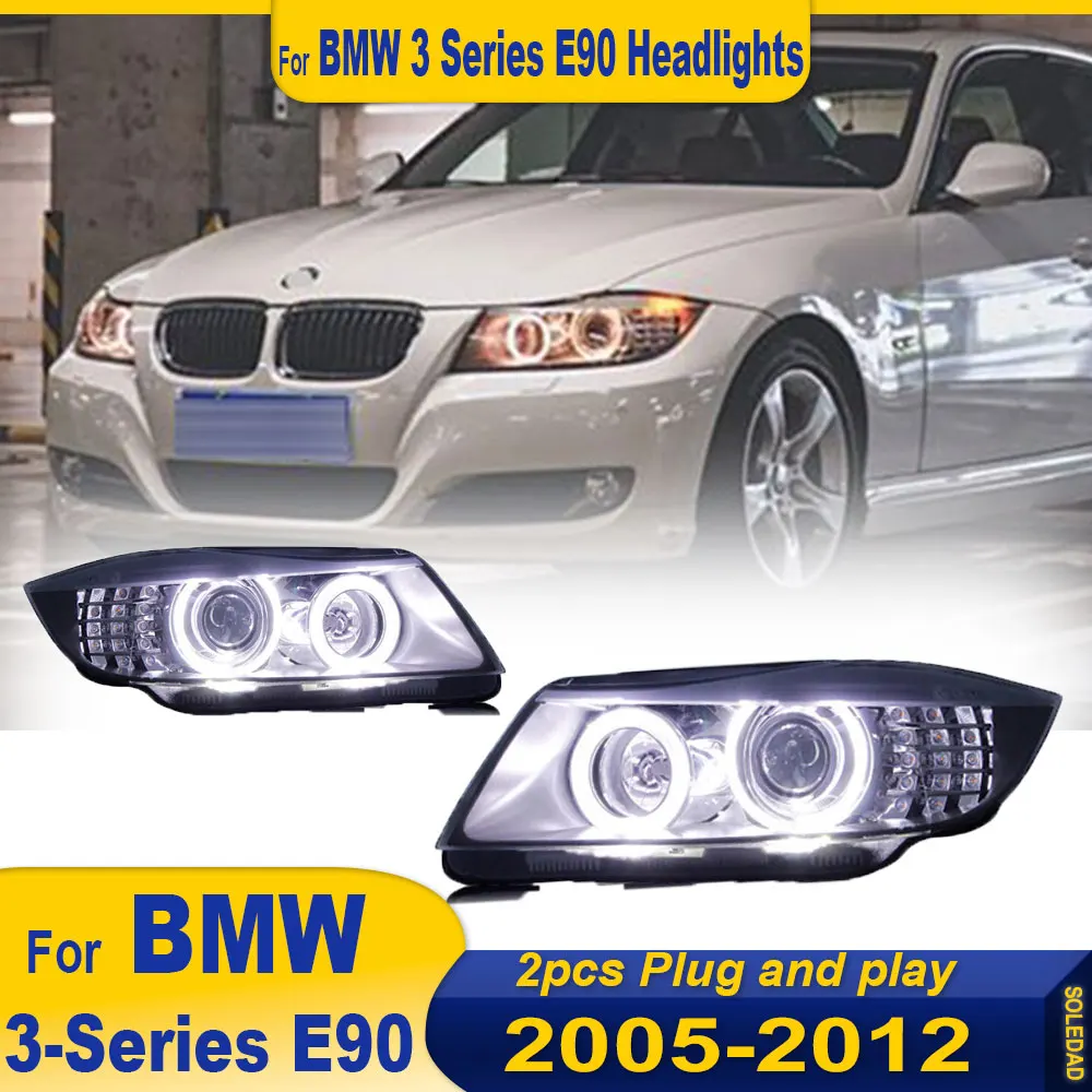 Автомобильные фары для BMW 3 E90 2005-2012: противотуманные фары, ДХО, стоп-сигналы, указатели поворота. Комплект из 2 шт. (подключи и работай)
Автомобильные фары для BMW 3 E90 2005-2012: противотуманные фары, ДХО, стоп-сигналы, указатели поворота. Комплект из 2 шт. (подключи и работай)