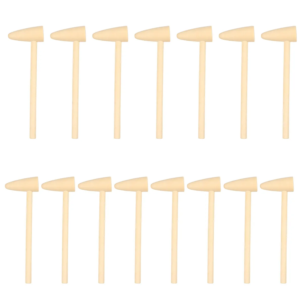 15Pcs Mini Mallets Small Hammers Lightweight Safe Children's Early Education Wood Hammer Set Improves Coordination and Dexterity
15Pcs Mini Mallets Small Hammers Lightweight Safe Children's Early Education Wood Hammer Set Improves Coordination and Dexterity