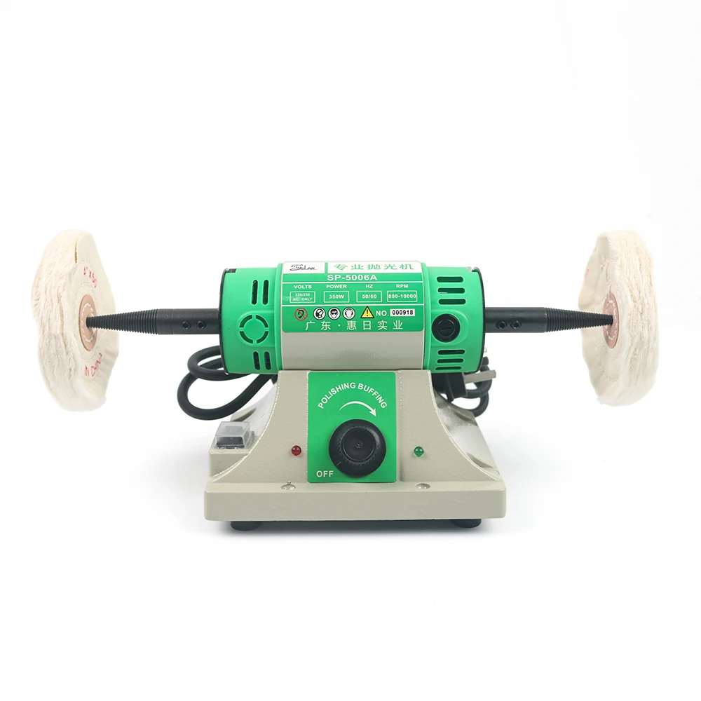 Bench Buffer Polishers 3-5 Inch Buffing Wheels Applicable Dental Jewelry Stone Wood Polishing Machine
Bench Buffer Polishers 3-5 Inch Buffing Wheels Applicable Dental Jewelry Stone Wood Polishing Machine