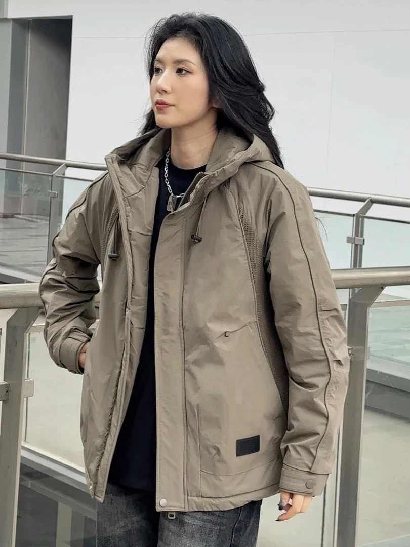 Мужская утепленная хлопковая рабочая куртка на осень-зиму с капюшоном, ветрозащитная, модная, повседневная, из разных материалов, в стиле пэчворк
Мужская утепленная хлопковая рабочая куртка на осень-зиму с капюшоном, ветрозащитная, модная, повседневная, из разных материалов, в стиле пэчворк