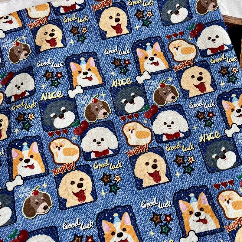 1 метр x 1,5 метра джинсовая лоскутная хлопковая ткань для собак Холст сумка через плечо модная куртка ручной работы DIY ткань для одежды
1 метр x 1,5 метра джинсовая лоскутная хлопковая ткань для собак Холст сумка через плечо модная куртка ручной работы DIY ткань для одежды