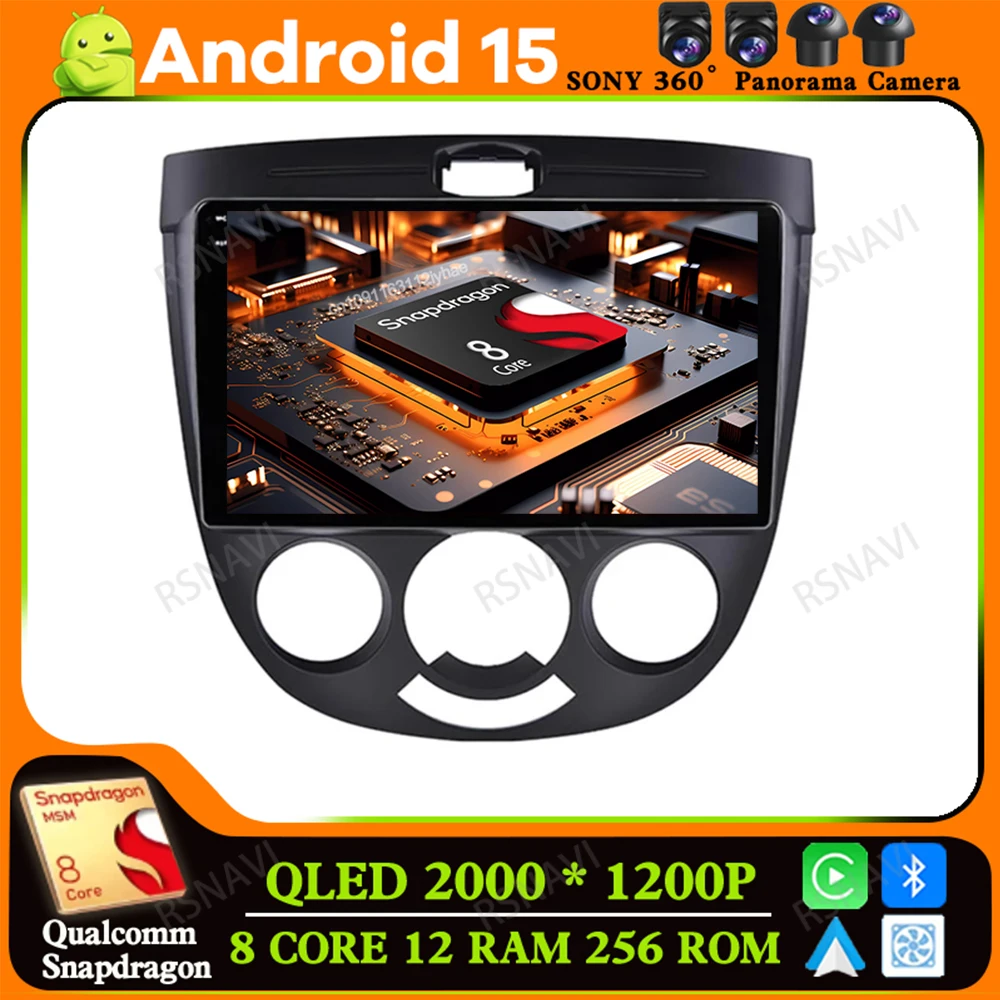 Android 15 For Chevrolet Lacetti J200 Buick Excelle HRV 2004 2005 - 2013 Navigation DSP Multimedia 5G WIFI AUTO Head Unit 4G LTE
Android 15 For Chevrolet Lacetti J200 Buick Excelle HRV 2004 2005 - 2013 Navigation DSP Multimedia 5G WIFI AUTO Head Unit 4G LTE