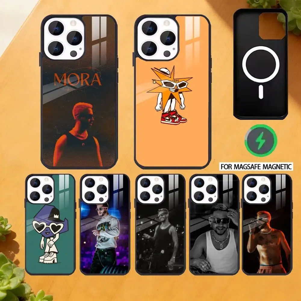 MORA ESTRELLA Singer Phone Case For iPhone 17 16 15 14 13 12 Pro Max Plus for Magsafe Mirror Wireless Magnetic Cover
MORA ESTRELLA Singer Phone Case For iPhone 17 16 15 14 13 12 Pro Max Plus for Magsafe Mirror Wireless Magnetic Cover