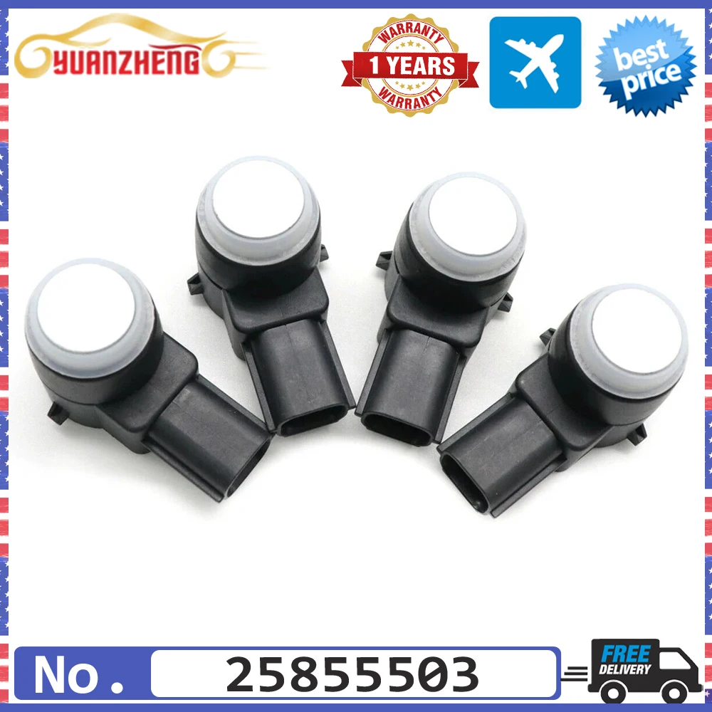 4PCS NEW PDC Parking Sensor Bumper Reverse Assist 25855503 For Cadilac CTS Buick Enclave Lucerne Chevrolet Avalanche Silverado
4PCS NEW PDC Parking Sensor Bumper Reverse Assist 25855503 For Cadilac CTS Buick Enclave Lucerne Chevrolet Avalanche Silverado