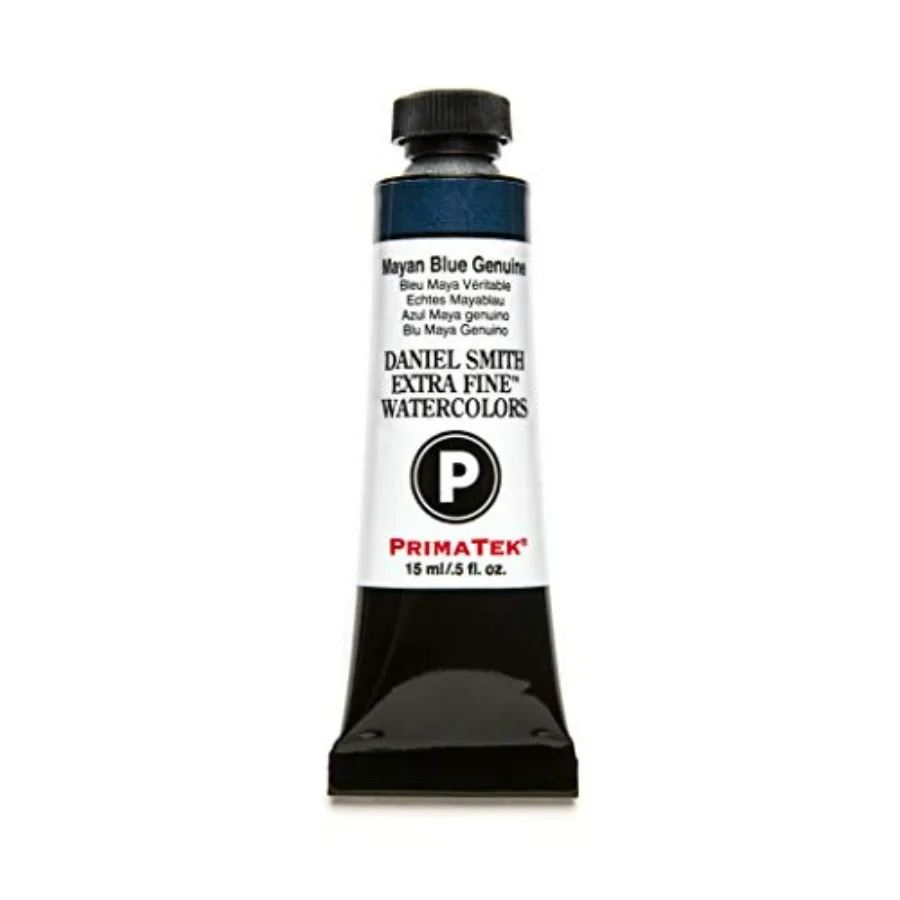 PrimaTek Watercolor Paint 15ml Tube Mayan Blue Genuine 0.5 fl oz Pack of 1 Ideal for Artistic Illustrations and Fine Detail Pai
PrimaTek Watercolor Paint 15ml Tube Mayan Blue Genuine 0.5 fl oz Pack of 1 Ideal for Artistic Illustrations and Fine Detail Pai
