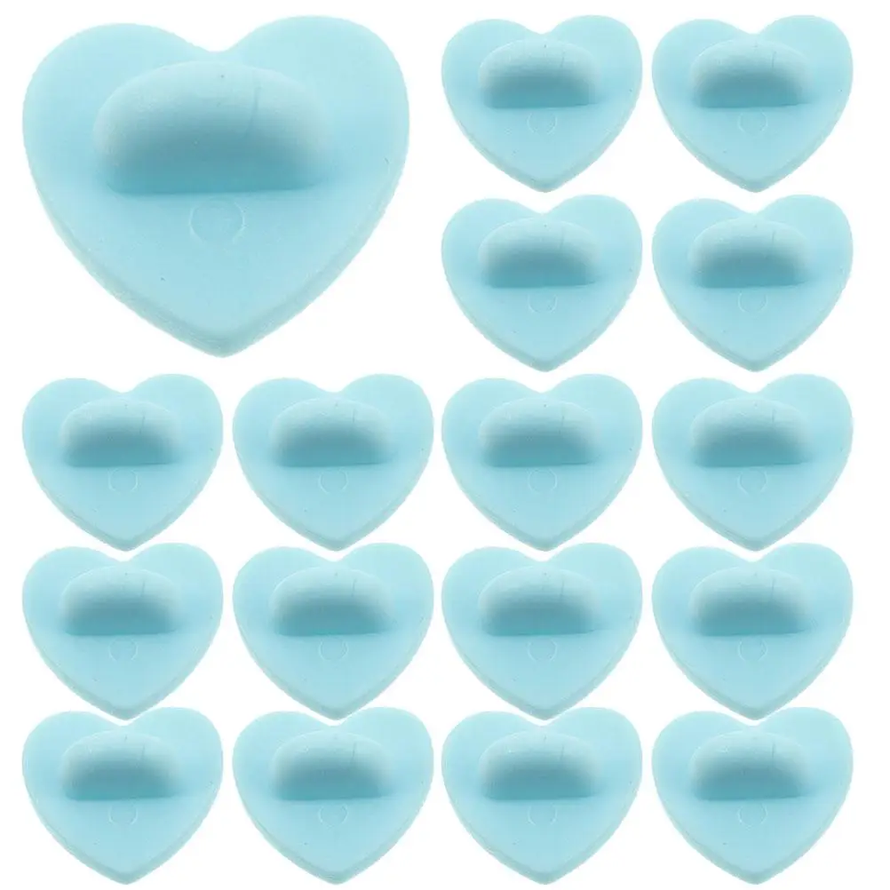 200pcs Heart Rubber Pin Backs Locking Locking Pin Backs Pins Sky Blue Color Enamel Accessories DIY Craft Jewelry Making
200pcs Heart Rubber Pin Backs Locking Locking Pin Backs Pins Sky Blue Color Enamel Accessories DIY Craft Jewelry Making