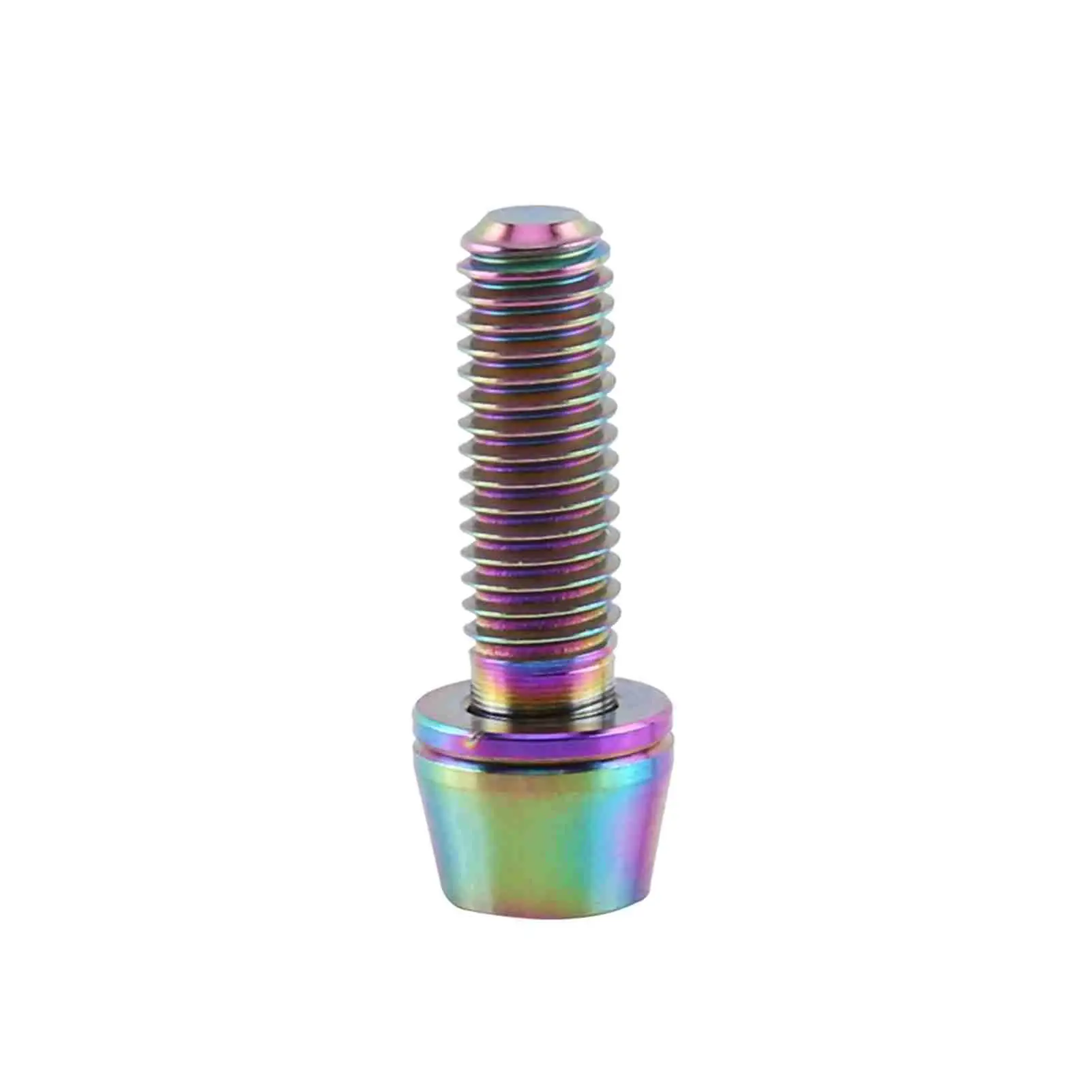 Titanium Alloy Tapered Bolt Screw with Washer for mountain Bike M6x16 - Durable Bike
Titanium Alloy Tapered Bolt Screw with Washer for mountain Bike M6x16 - Durable Bike