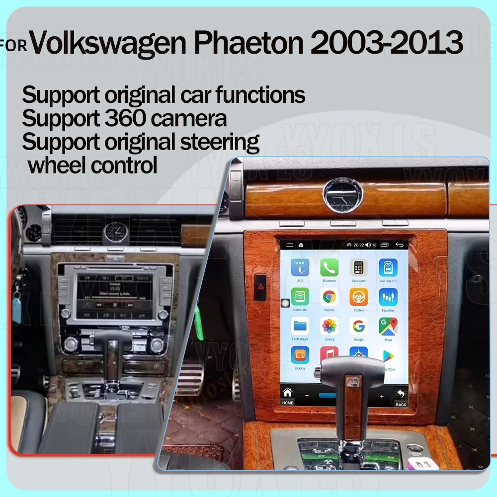 Android For Volkswagen Phaeton 2008-2013 Car Radio Multimedia Video Player Auto GPS Navigation Carplay Unit Ai Screen wifi dsp
Android For Volkswagen Phaeton 2008-2013 Car Radio Multimedia Video Player Auto GPS Navigation Carplay Unit Ai Screen wifi dsp