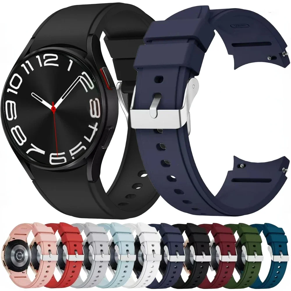 Силиконовый ремешок для Samsung Galaxy Watch 5 Pro 45 мм/Classic 46 мм 42 47 мм Браслет для Samsung Galaxy Watch 4/5/6/7 44 мм 40 мм Ремешок
Силиконовый ремешок для Samsung Galaxy Watch 5 Pro 45 мм/Classic 46 мм 42 47 мм Браслет для Samsung Galaxy Watch 4/5/6/7 44 мм 40 мм Ремешок