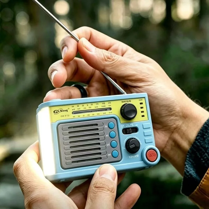 Emergency Hand-cranked Power Generation Solar Radio Multifunctional USB-driven Player AM/FM/SW Outdoor Radio with Flashlight,SOS
Emergency Hand-cranked Power Generation Solar Radio Multifunctional USB-driven Player AM/FM/SW Outdoor Radio with Flashlight,SOS