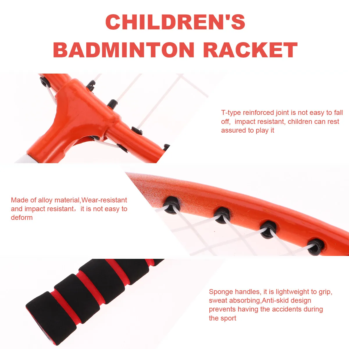 1Set Childrens Badminton Racket Lightweight Alloy Construction Tightened Strings Enhanced Control Wide Range Easy Carry School
1Set Childrens Badminton Racket Lightweight Alloy Construction Tightened Strings Enhanced Control Wide Range Easy Carry School