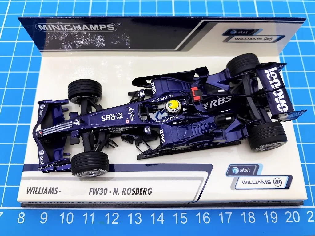 Minichamps 1:43 F1 FW30 2008 Nico Rosberg тестовое моделирование ограниченная серия смола металл статическая модель автомобиля игрушка в подарок
Minichamps 1:43 F1 FW30 2008 Nico Rosberg тестовое моделирование ограниченная серия смола металл статическая модель автомобиля игрушка в подарок