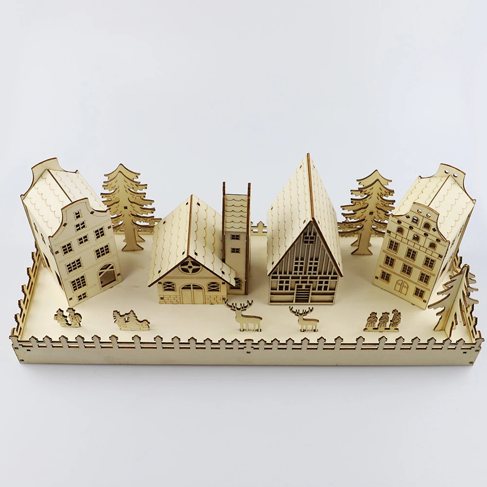 Christmas Mini Wooden House LED naments Xmas Decor Glowing Unique Gift Tabletop Adorn Soft Lighting Warm Feel Safe Touch Fine
Christmas Mini Wooden House LED naments Xmas Decor Glowing Unique Gift Tabletop Adorn Soft Lighting Warm Feel Safe Touch Fine