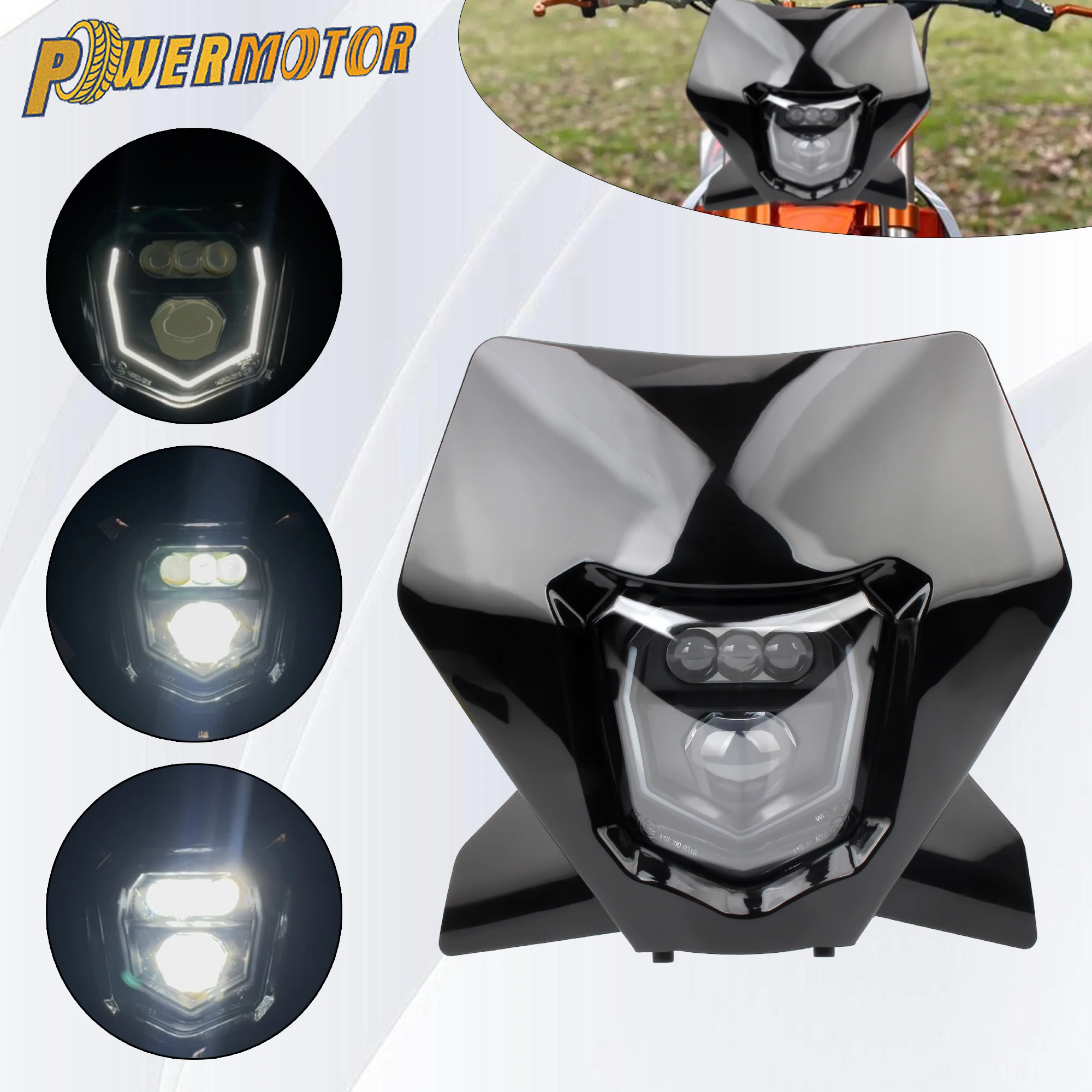 Motorcycle LED Headlight Assembly For KTM EXC SXF XCW MX 250 2023 2024 Motocross Enduro DirtBike Supermoto Headlamp Fairing Part
Motorcycle LED Headlight Assembly For KTM EXC SXF XCW MX 250 2023 2024 Motocross Enduro DirtBike Supermoto Headlamp Fairing Part