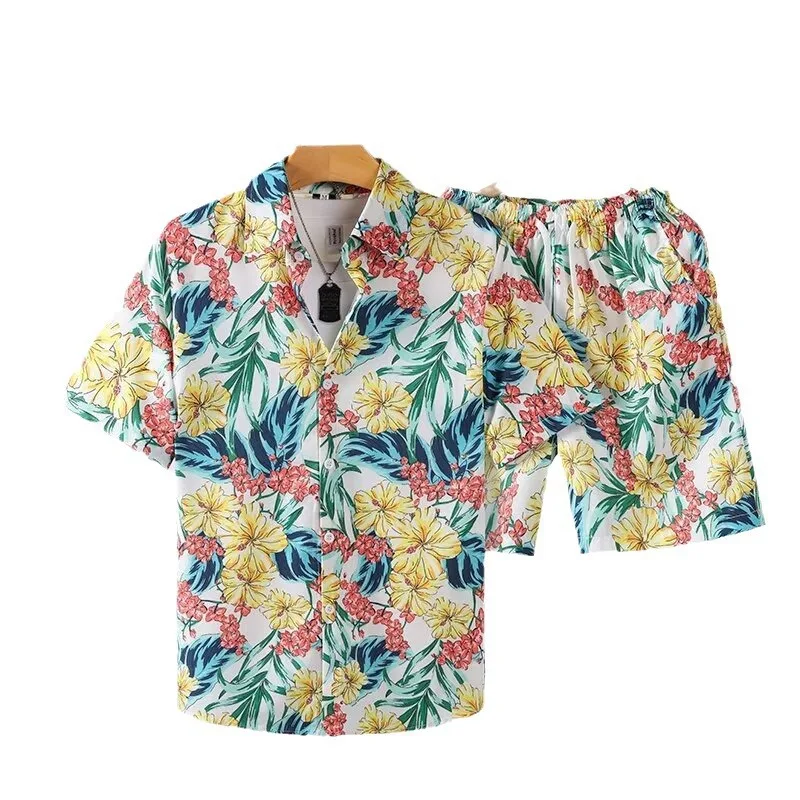 Cartoon Novelty flowers plants Ink wash painting 3D Print shirt +Shorts Short Sleeve Flip collar shirts half pants Two Piece Set
Cartoon Novelty flowers plants Ink wash painting 3D Print shirt +Shorts Short Sleeve Flip collar shirts half pants Two Piece Set