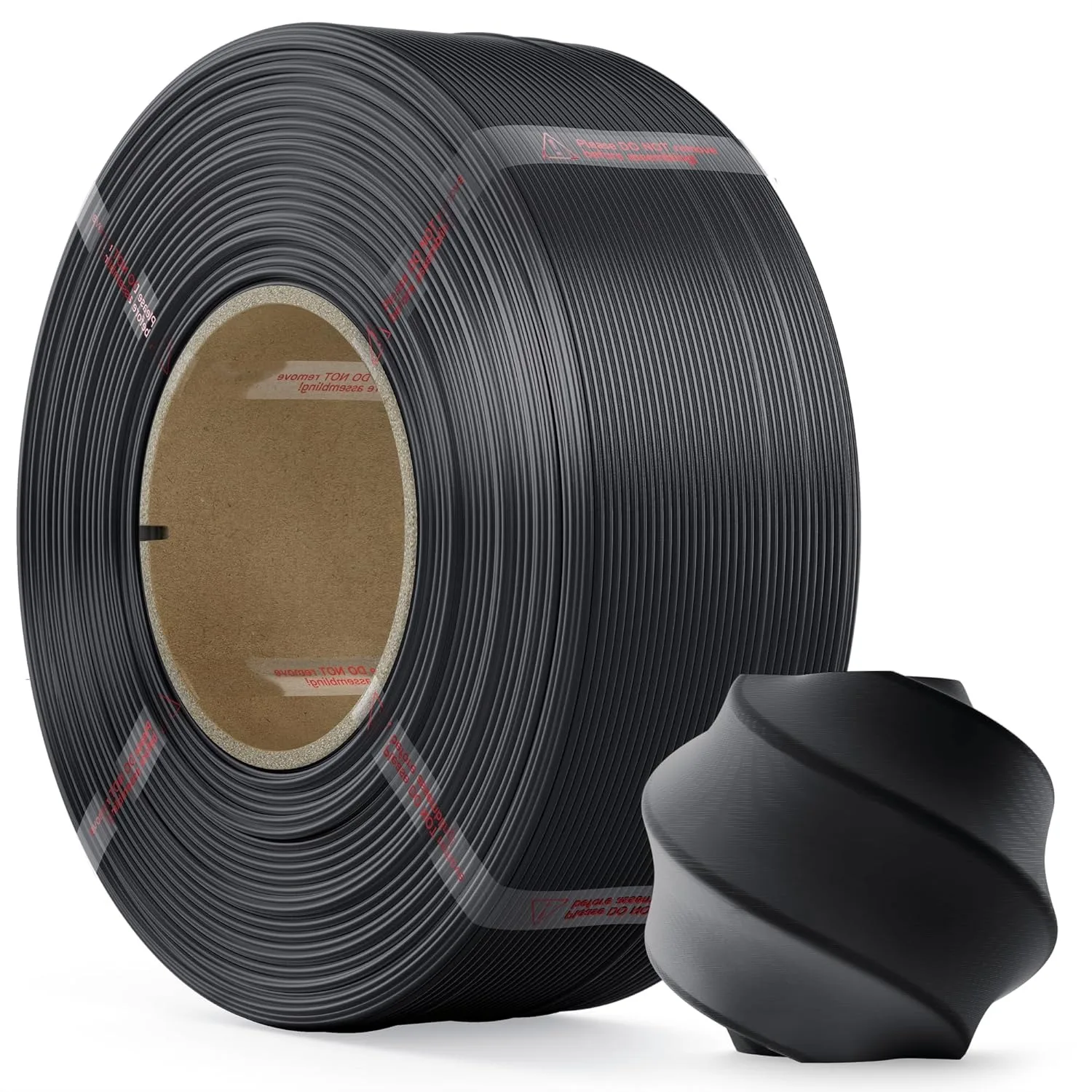 PLA Filament 1.75mm Refill, 1kg for Reusable Spools, Premium 3D Printing Filament for Bambu Lab Printers, Black
PLA Filament 1.75mm Refill, 1kg for Reusable Spools, Premium 3D Printing Filament for Bambu Lab Printers, Black