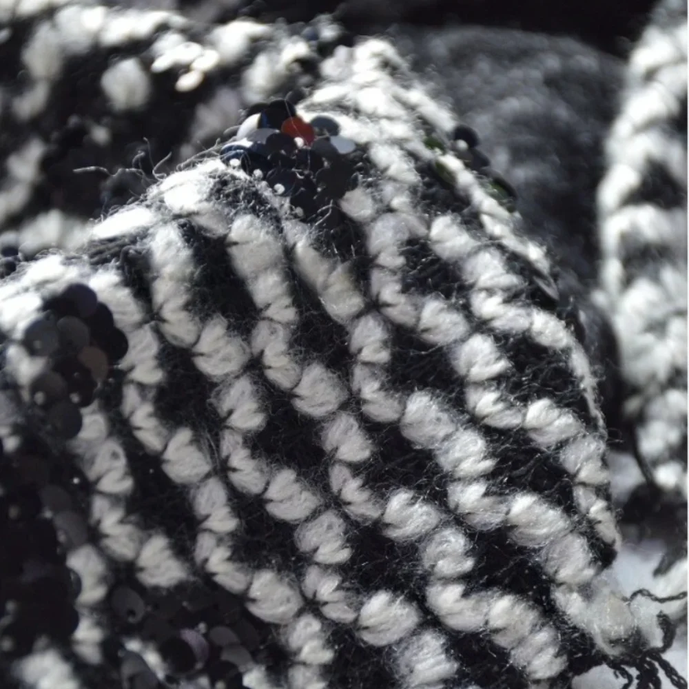 Wool Blended Bead Embroidery Fabric for Knitted Woolen Design Sense Coat Sweater Clothing Diy Sewing Material By The Meter Cloth
Wool Blended Bead Embroidery Fabric for Knitted Woolen Design Sense Coat Sweater Clothing Diy Sewing Material By The Meter Cloth