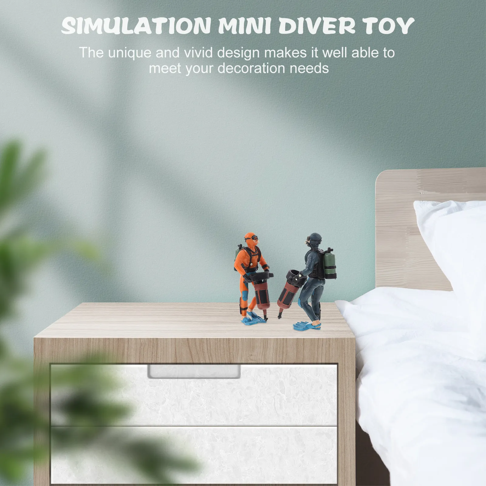 2Pcs Premium PVC Diver Figure Set for Kids Learning Role Play Decoration Home Office Desktop Scene Layout Educational Fun
2Pcs Premium PVC Diver Figure Set for Kids Learning Role Play Decoration Home Office Desktop Scene Layout Educational Fun