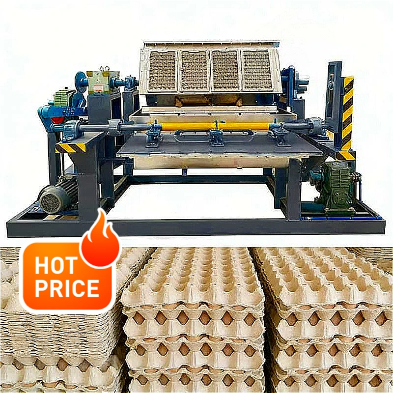 High Efficiency Egg Tray Product Line Paper Tray Making Machine Integrated Paper Forming Machine with Dryer Customized Hot Sale
High Efficiency Egg Tray Product Line Paper Tray Making Machine Integrated Paper Forming Machine with Dryer Customized Hot Sale