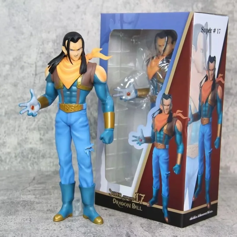 28.5cm Dragon Ball Anime Figure Super Teknolust 17th Collection Action Figures Gk Ornaments Statue Model Children'S Toys Gifts
28.5cm Dragon Ball Anime Figure Super Teknolust 17th Collection Action Figures Gk Ornaments Statue Model Children'S Toys Gifts