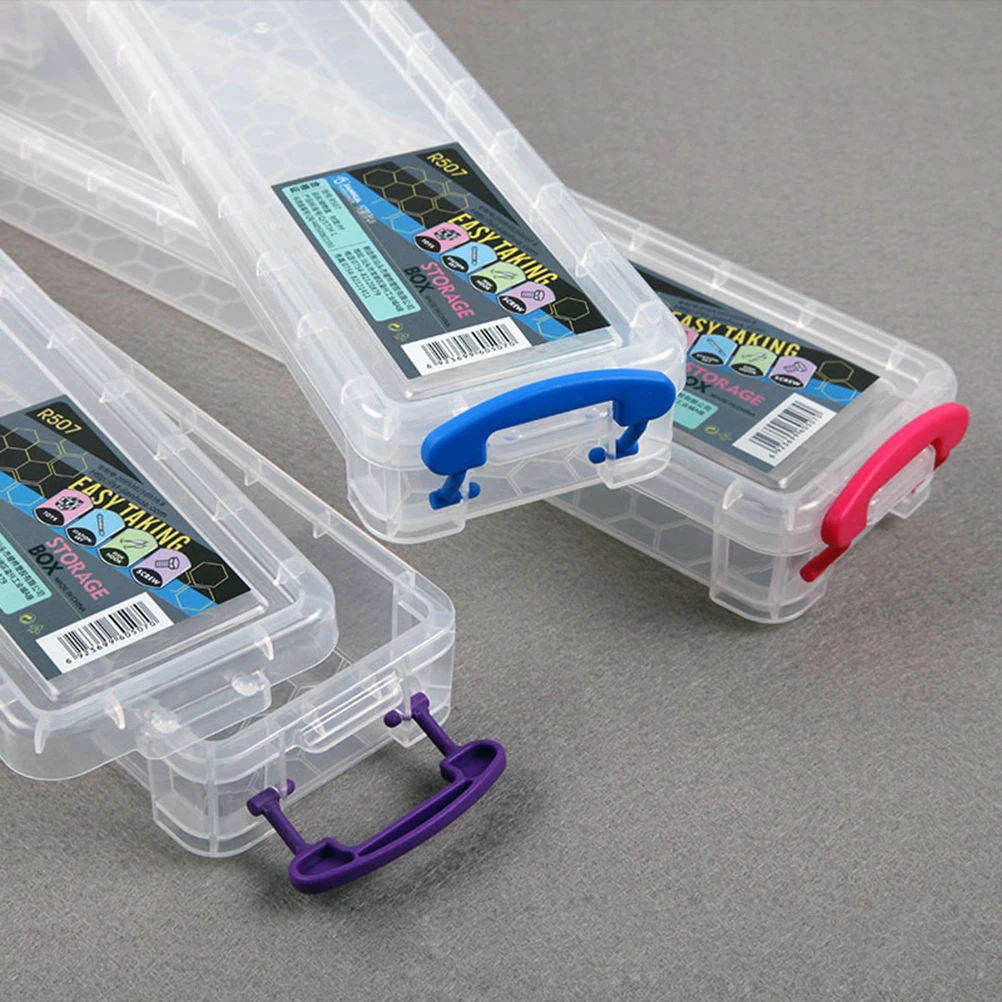 Pencil Case Stationery Small Storage Boxes Transparent Stackable Plastic Containers Office Supplies Box Lids DIY Kitchen
Pencil Case Stationery Small Storage Boxes Transparent Stackable Plastic Containers Office Supplies Box Lids DIY Kitchen