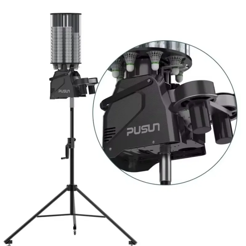 2026 Hot Sale PB-6001 Pro Automatic Badminton Training Equipment 180 Capacity App Controlled
2026 Hot Sale PB-6001 Pro Automatic Badminton Training Equipment 180 Capacity App Controlled