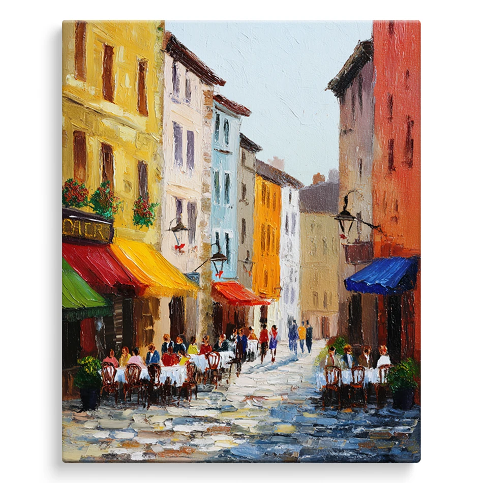 SDOYUNO Painting By Numbers Oil Art Small Town Street Landscape Handmade Art Supplies Diy Crafts Watercolor Paint Kit Handmade
SDOYUNO Painting By Numbers Oil Art Small Town Street Landscape Handmade Art Supplies Diy Crafts Watercolor Paint Kit Handmade
