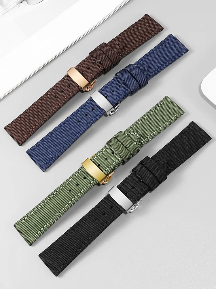 Suitable for Casio Forester Retro Forester FT-500WC series nylon canvas watch strap
Suitable for Casio Forester Retro Forester FT-500WC series nylon canvas watch strap