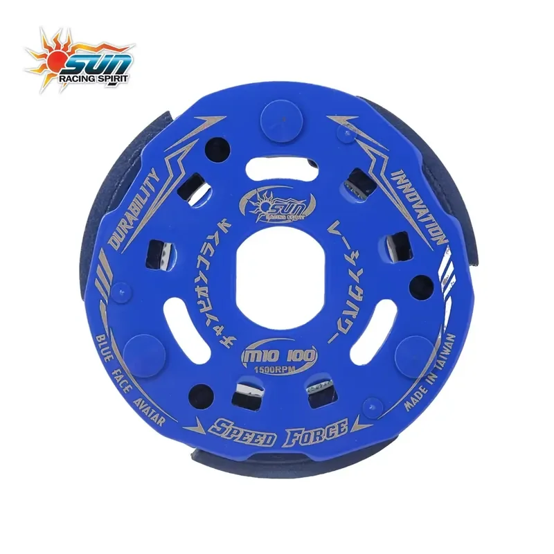 SUN Racing New Blue Steel Clutch Assembly 1500 RPM MIO100 Scooter Retrofit Upgrade
SUN Racing New Blue Steel Clutch Assembly 1500 RPM MIO100 Scooter Retrofit Upgrade