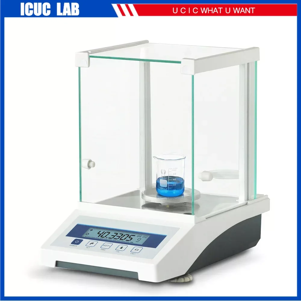 0.0001g Laboratory Precision Scale Digital Weight Machine 100g Analytical Electronic Balance FA1004E
0.0001g Laboratory Precision Scale Digital Weight Machine 100g Analytical Electronic Balance FA1004E