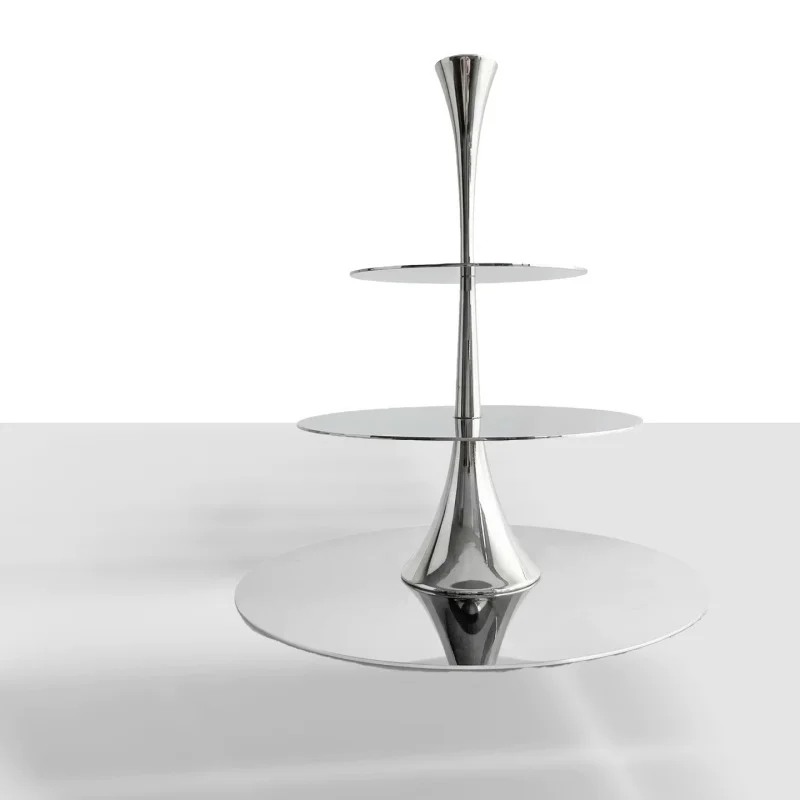Multi-layer afternoon tea snack stand -stainless steel, luxurious high-end, suitable home use, high-end hotel cake dessert stand
Multi-layer afternoon tea snack stand -stainless steel, luxurious high-end, suitable home use, high-end hotel cake dessert stand