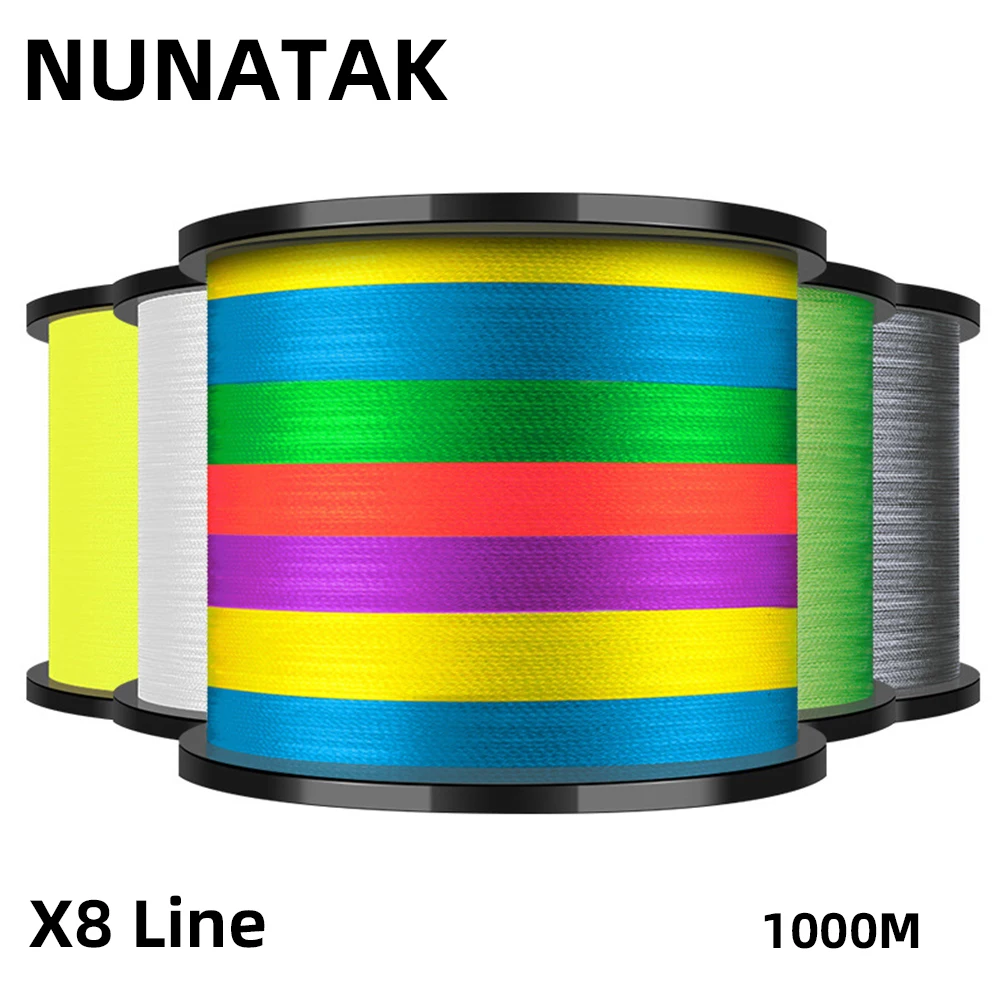 Леска NUNATAK 8 Weaves Japan PE Line Powerful SEA Fishing Line Braided X8, размер: 0.8 # -10.0 # Длина: 1000 м. Большая рыболовная леска для ловли баса.
Леска NUNATAK 8 Weaves Japan PE Line Powerful SEA Fishing Line Braided X8, размер: 0.8 # -10.0 # Длина: 1000 м. Большая рыболовная леска для ловли баса.