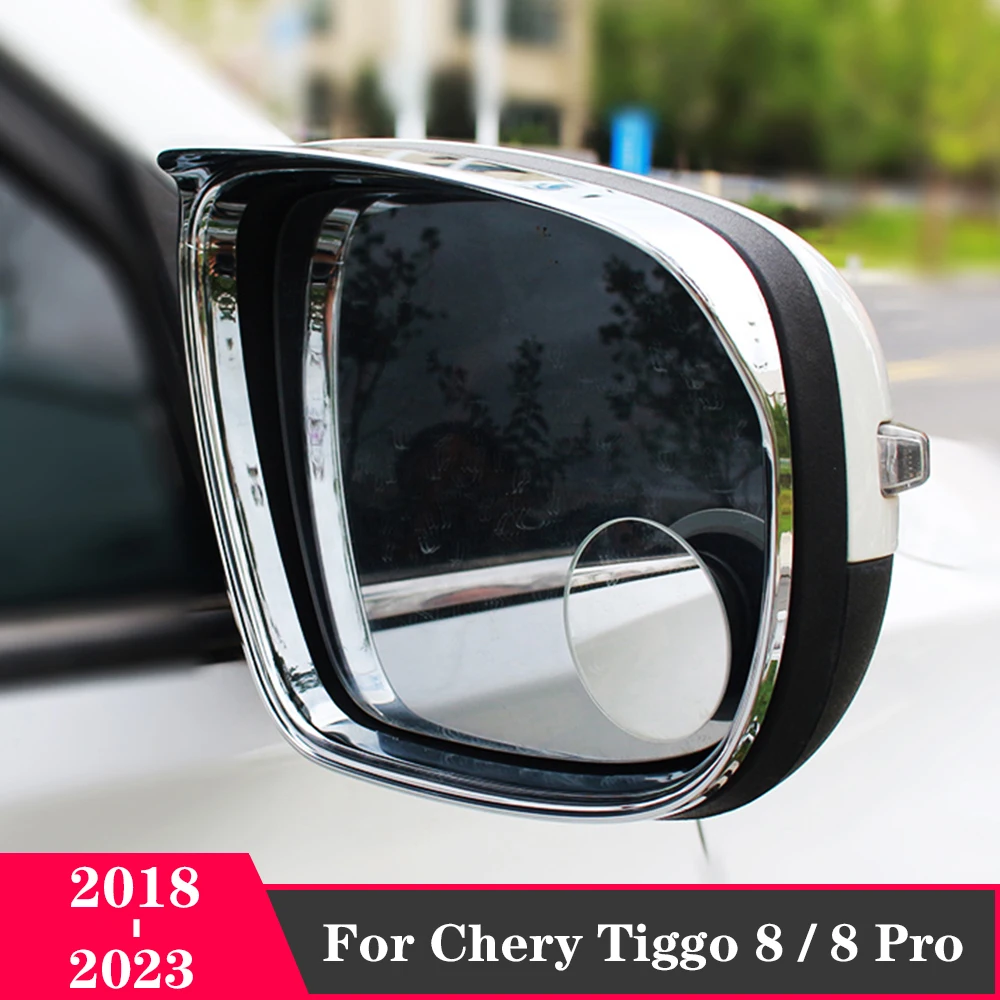 For Chery Tiggo 8 / Tiggo 8 Pro 2018 - 2023 Chrome Car Rearview Mirror Covers Rain Eyebrow Frame Exterior Cover Trim Accessories
For Chery Tiggo 8 / Tiggo 8 Pro 2018 - 2023 Chrome Car Rearview Mirror Covers Rain Eyebrow Frame Exterior Cover Trim Accessories